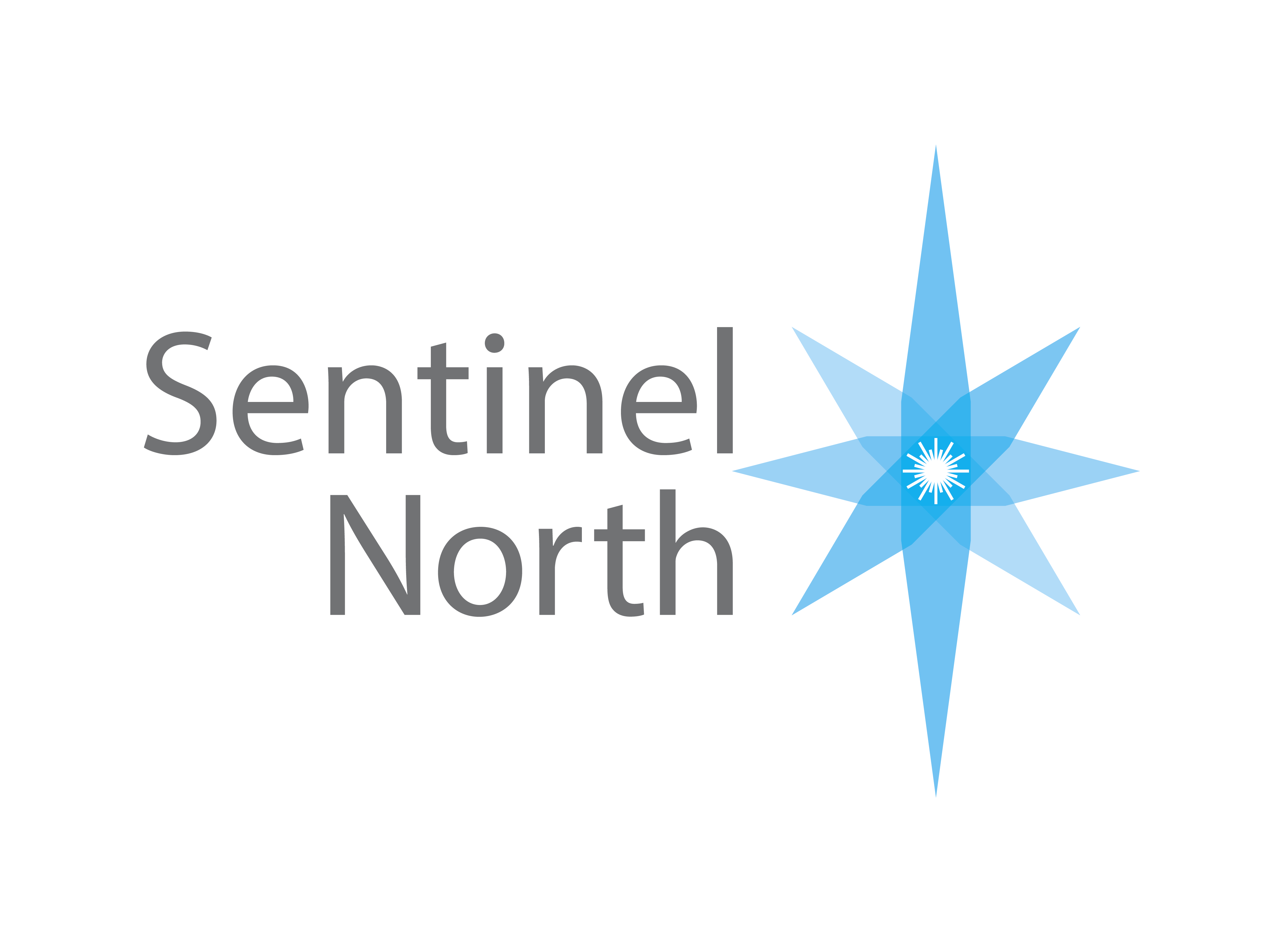 logo sentinel north png english
